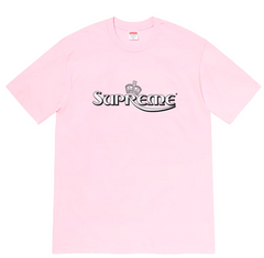 Supreme Crown Tee Light Pink