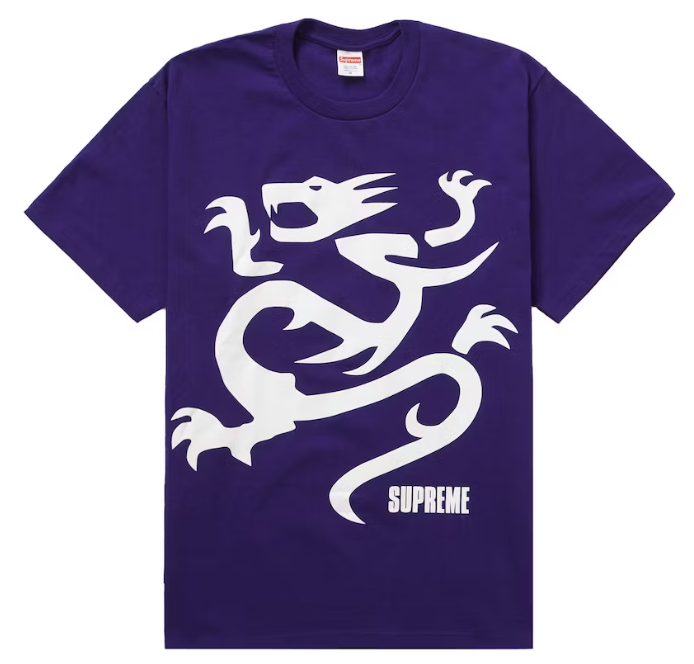 Supreme Mobb Deep Dragon Tee Purple