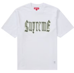 Supreme Old English S/S Top (SS24) White