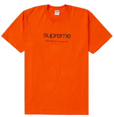 Supreme Shop Tee Orange