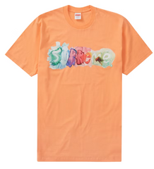 Supreme Watercolor Tee Peach