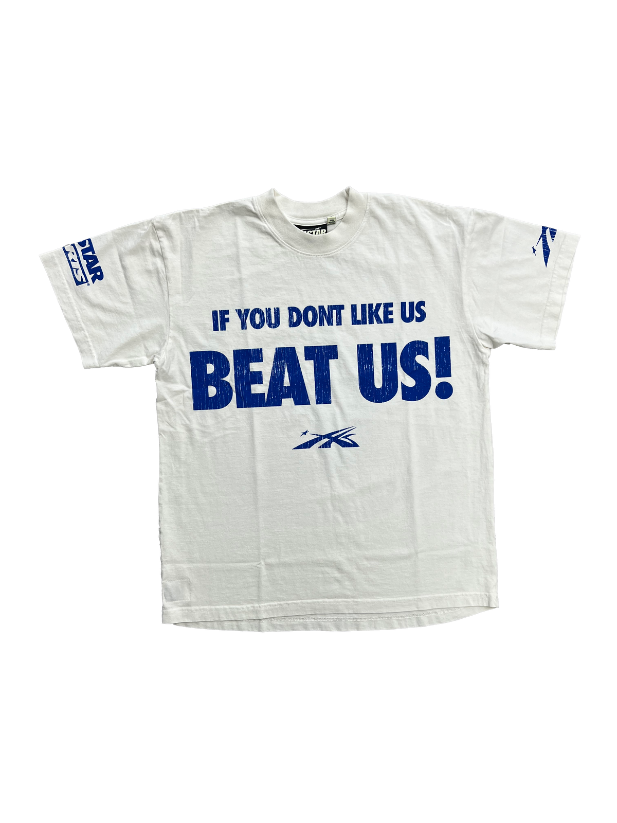 Hellstar Beat us! White/Blue T shirt