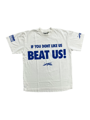 Hellstar Beat us! White/Blue T shirt