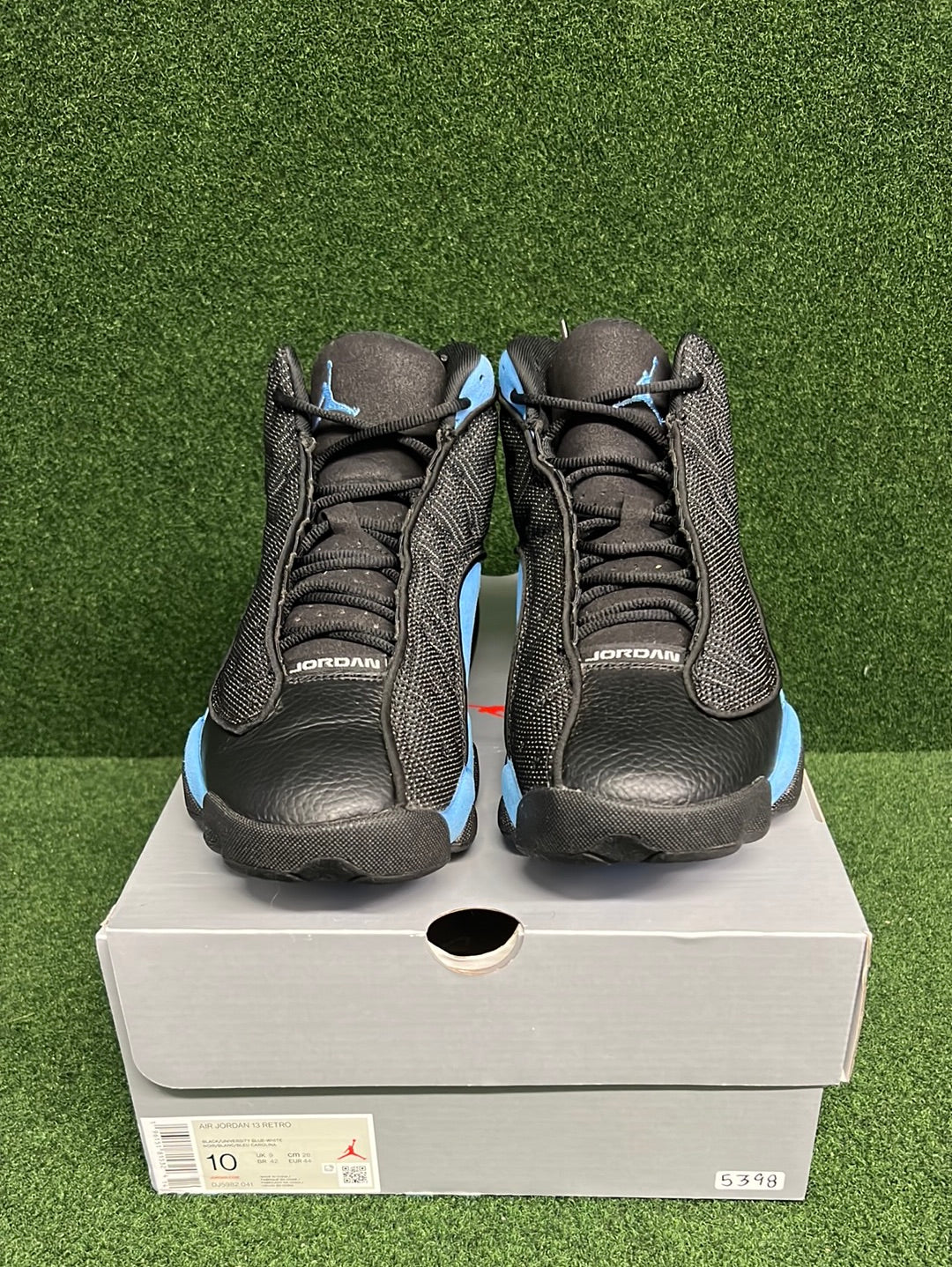 Jordan 13 Retro Black University Blue USED