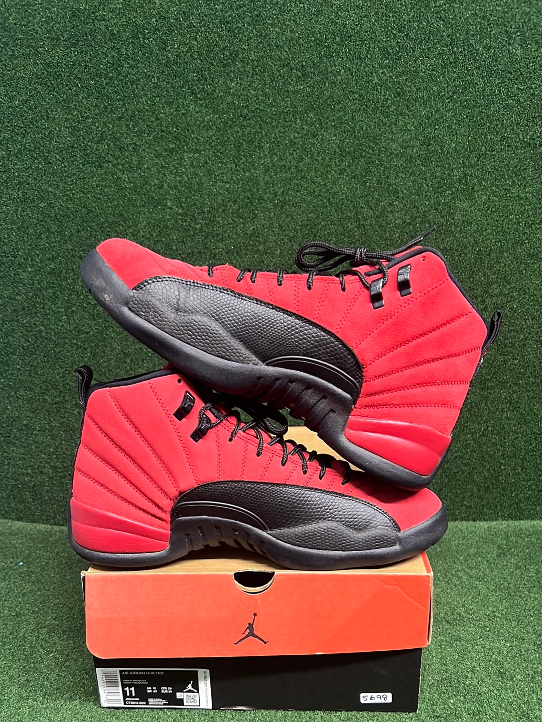 Jordan 12 Retro Reverse Flu Game USED