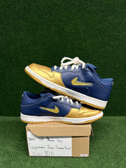 Nike SB Dunk Low Supreme Jewel Swoosh Gold USED