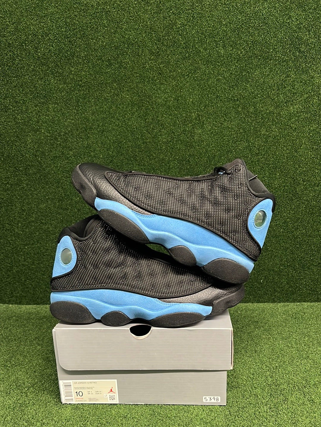 Jordan 13 Retro Black University Blue USED