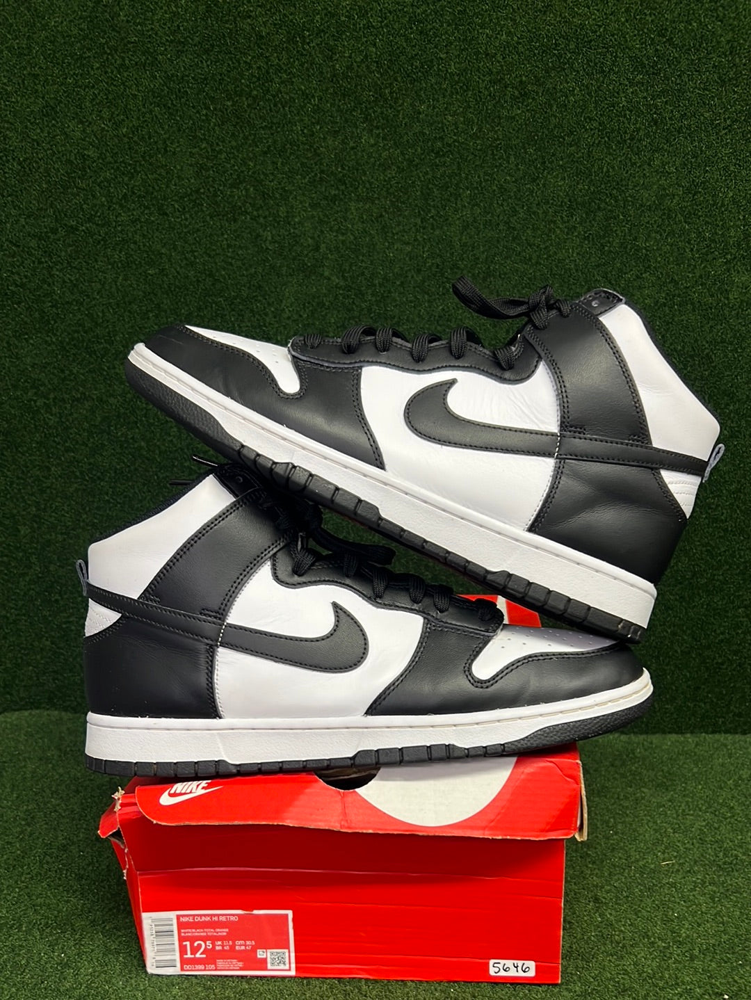 Nike Dunk High Panda Black White (2021) USED