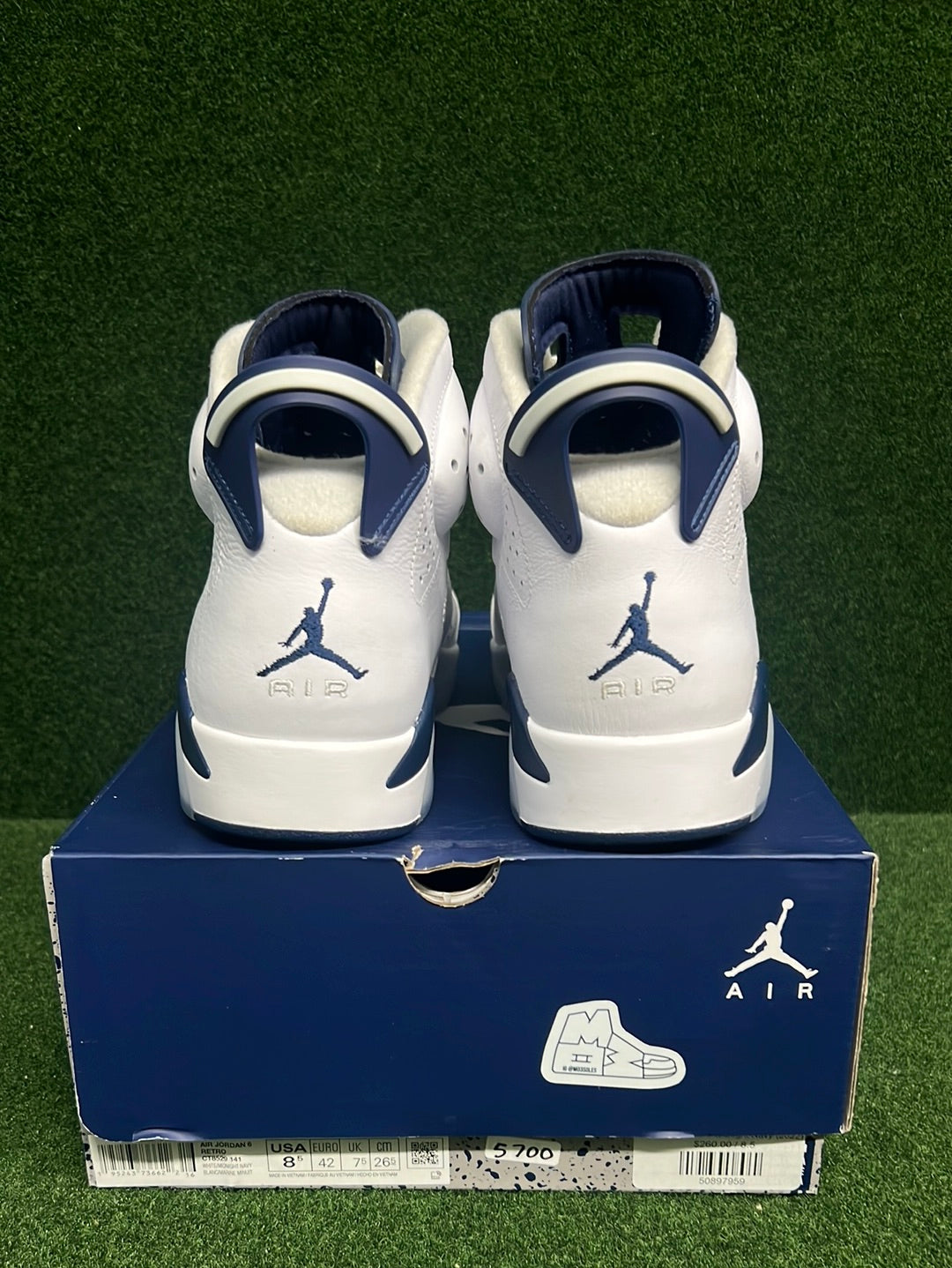 Jordan 6 Retro Midnight Navy (2022) USED