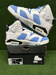 Jordan 6 Retro UNC White (GS) USED