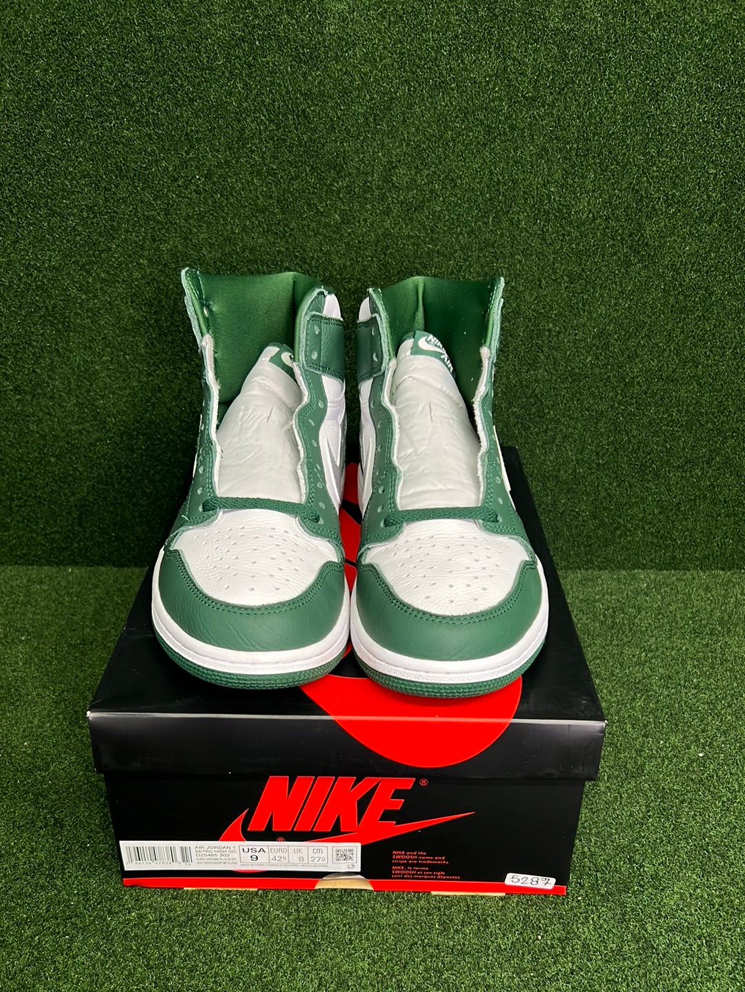 Jordan 1 Retro High OG Gorge Green USED