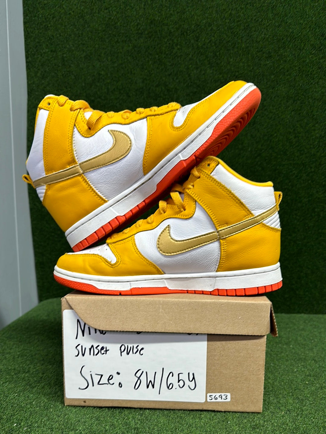 Nike Dunk High University Gold (Women's) USED