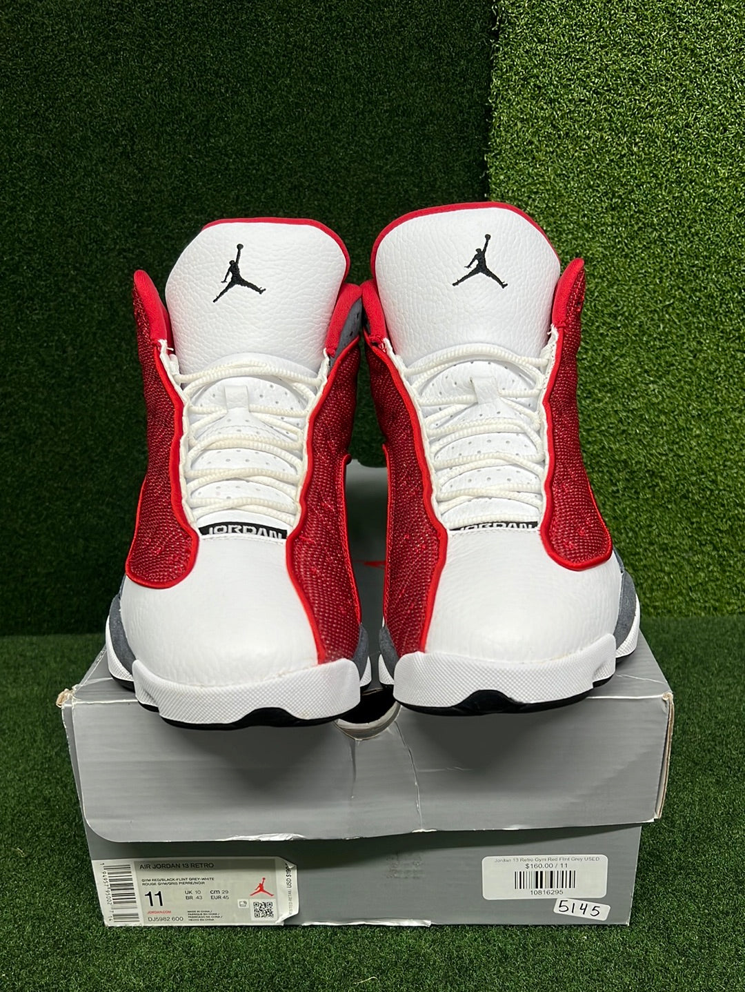 Jordan 13 Retro Gym Red Flint Grey USED