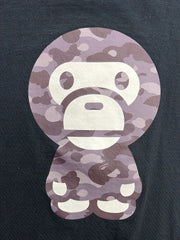 BAPE Honeycomb Camo Baby Milo Tee Black/Grey