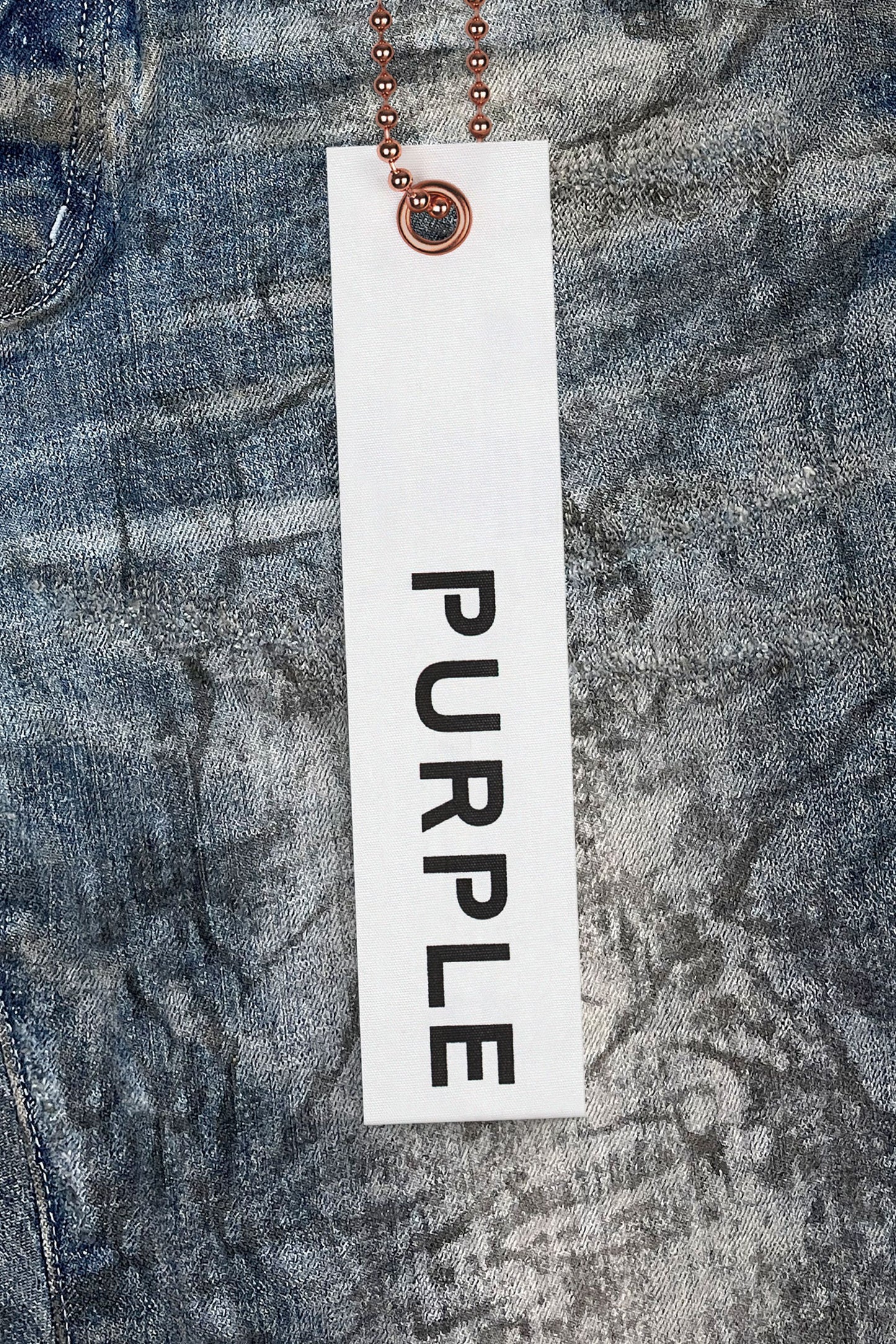 Purple Brand P001 LOW RISE SKINNY JEAN - Exclusive Indigo Mechanic Dirty