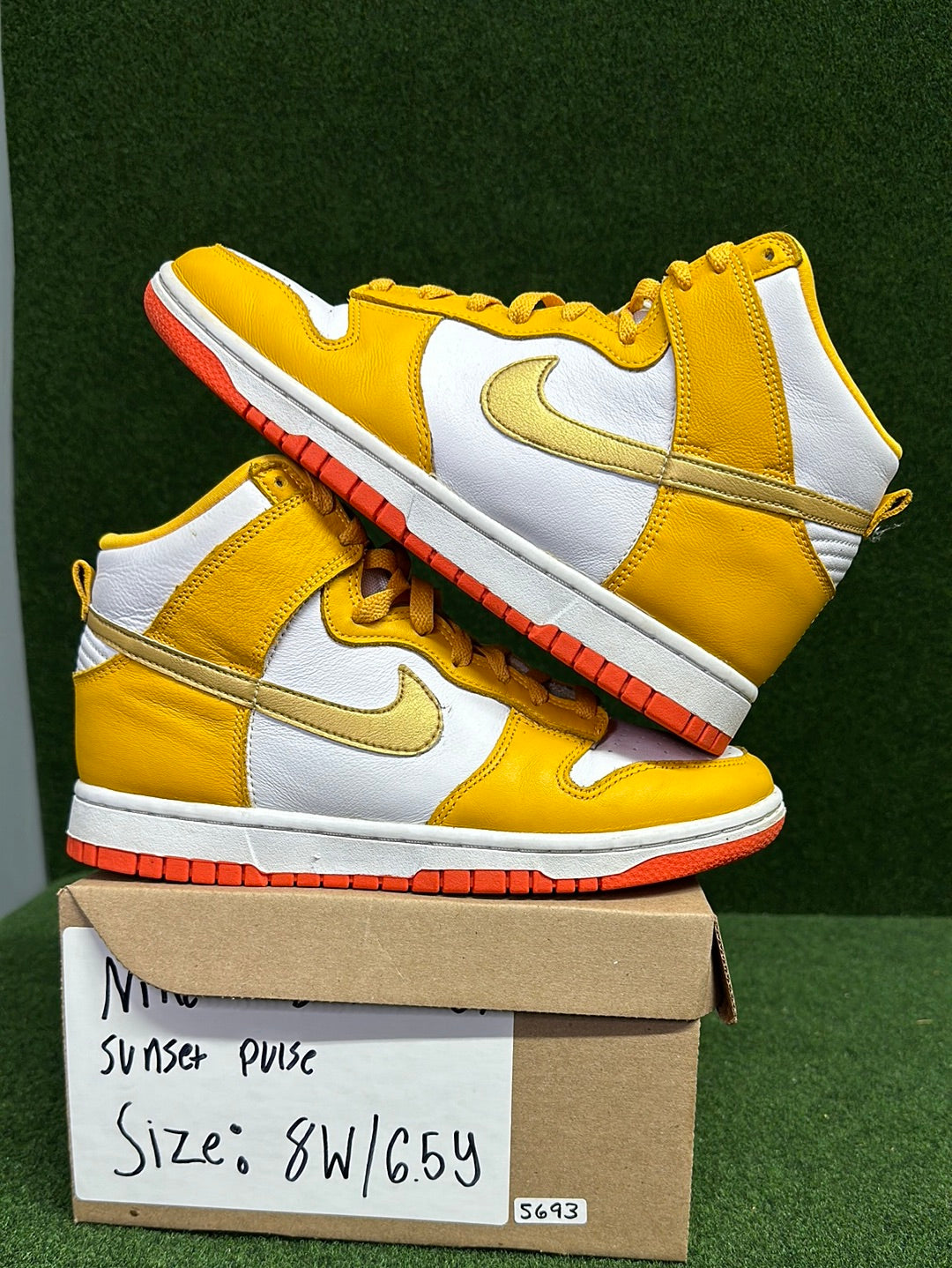 Nike Dunk High University Gold (Women's) USED