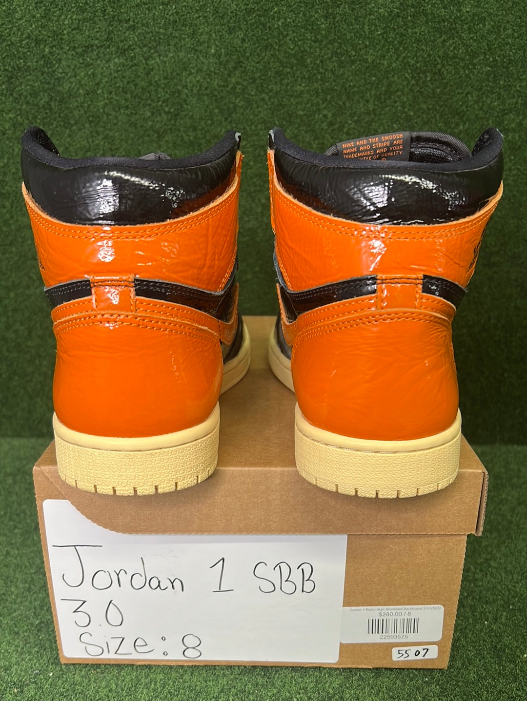 Jordan 1 Retro High Shattered Backboard 3.0 USED