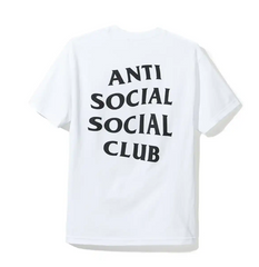 ANTI SOCIAL SOCIAL CLUB Car Short Sleeve White TEE