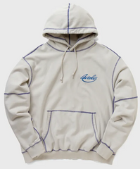 AWAKECONTRAST STITCH SCRIPT LOGO HOODIE