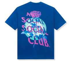 Anti Social Social Club Out Of Time T-shirt Blue