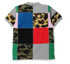 BAPE Patchwork Polo Multi