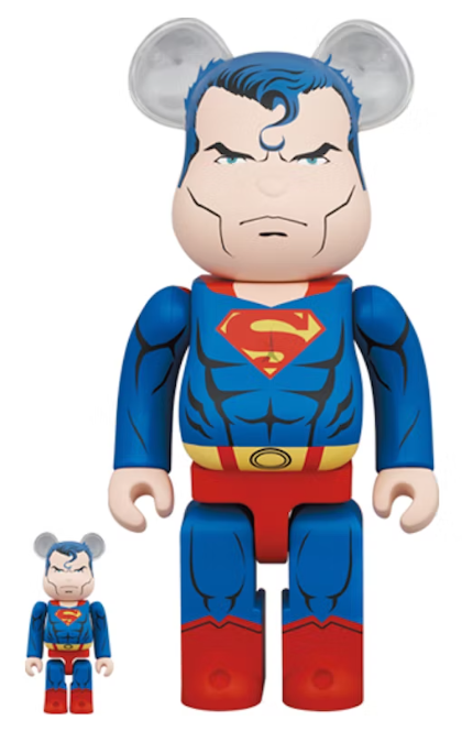 Bearbrick Superman (Batman: Hush Ver.) 100% & 400% Set