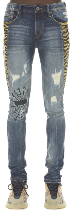 CULT Punk Rip & Repair Super Skinny Jeans