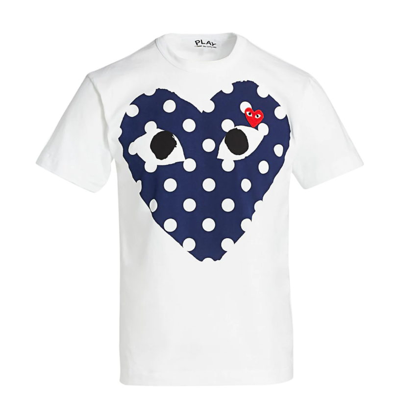 Comme des Garçons PLAY Polka Dot Logo T-Shirt