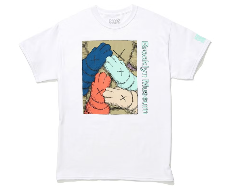 KAWS Brooklyn Museum URGE T-shirt White/Tan