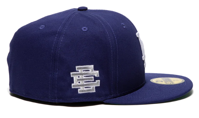 NEW ERA X ERIC EMANUEL LOS ANGELES DODGERS FITTED HAT (BLUE)