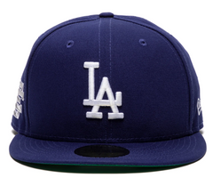 NEW ERA X ERIC EMANUEL LOS ANGELES DODGERS FITTED HAT (BLUE)