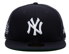 NEW ERA X ERIC EMANUEL NEW YORK YANKEES FITTED HAT (NAVY)