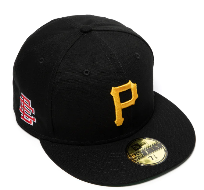 NEW ERA X ERIC EMANUEL PITTSBURGH PIRATES FITTED HAT (BLACK)