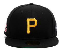 NEW ERA X ERIC EMANUEL PITTSBURGH PIRATES FITTED HAT (BLACK)