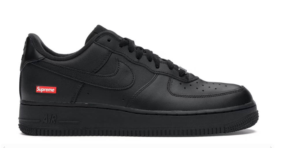 Nike Air Force 1 Low Supreme Black