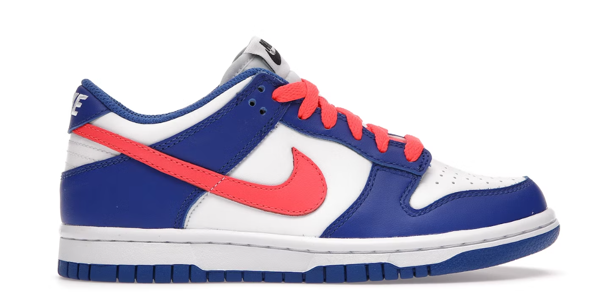 Nike Dunk Low Bright Crimson Game Royal (GS)