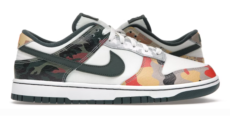 Nike Dunk Low SE Sail Multi-Camo