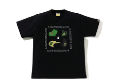 BAPE Def Camo Tee Black/Green