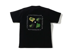 BAPE Def Camo Tee Black/Green