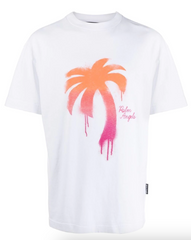 Palm Angels Palm Tree-Print Cotton T-shirt