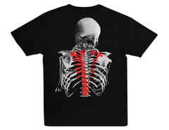 Vlone x Never Broke Again Bones T-shirt Black