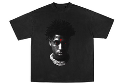 YoungBoy NBA x Vlone Reaper's Tee Black