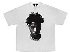 YoungBoy NBA x Vlone Reaper's Tee White