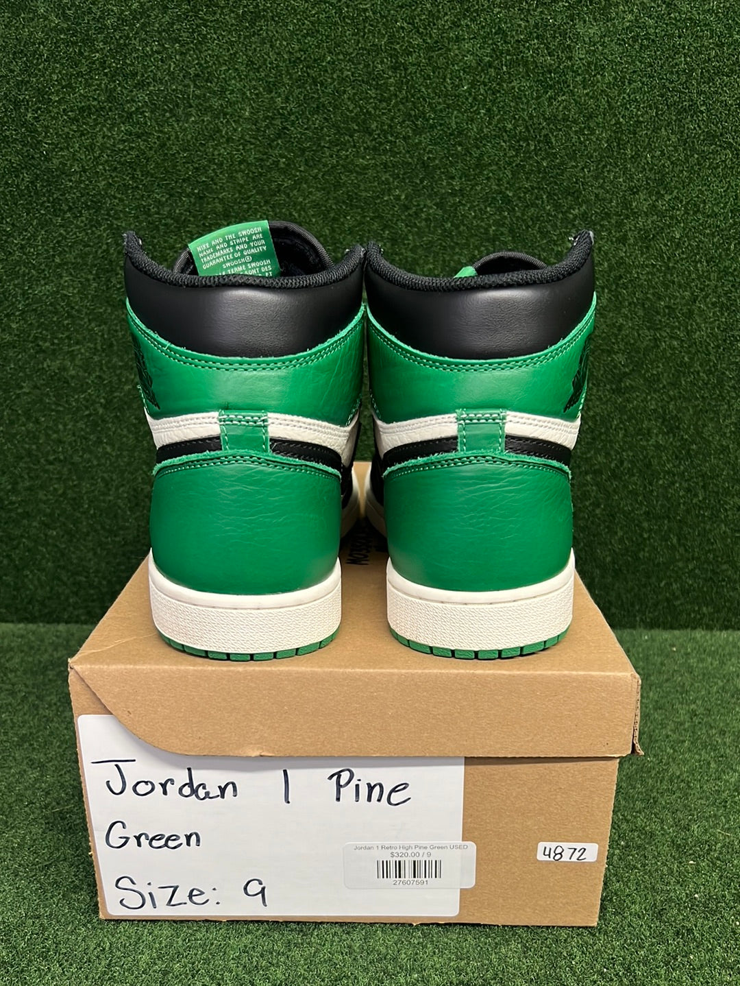 Jordan 1 Retro High Pine Green USED