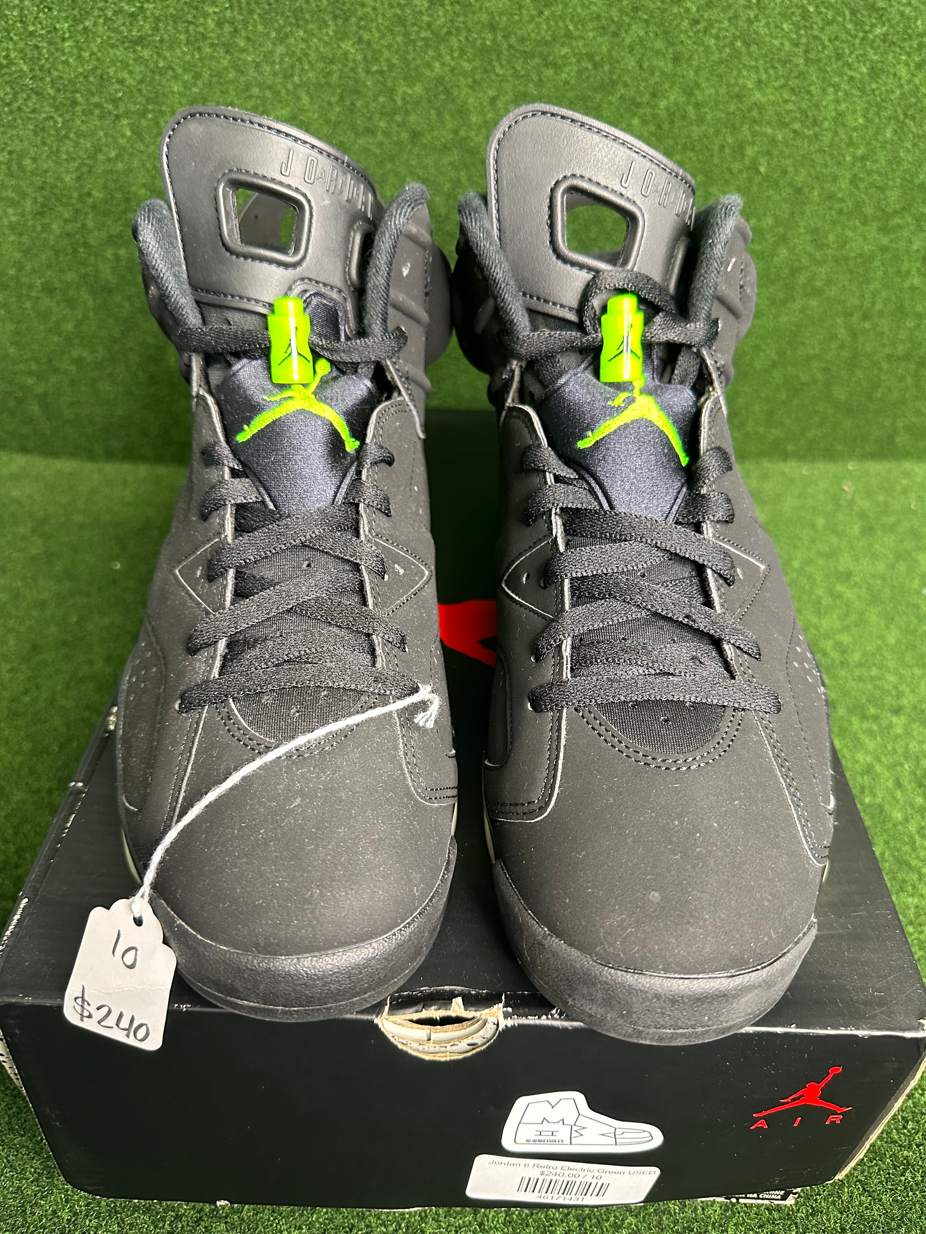 Jordan 6 Retro Electric Green USED