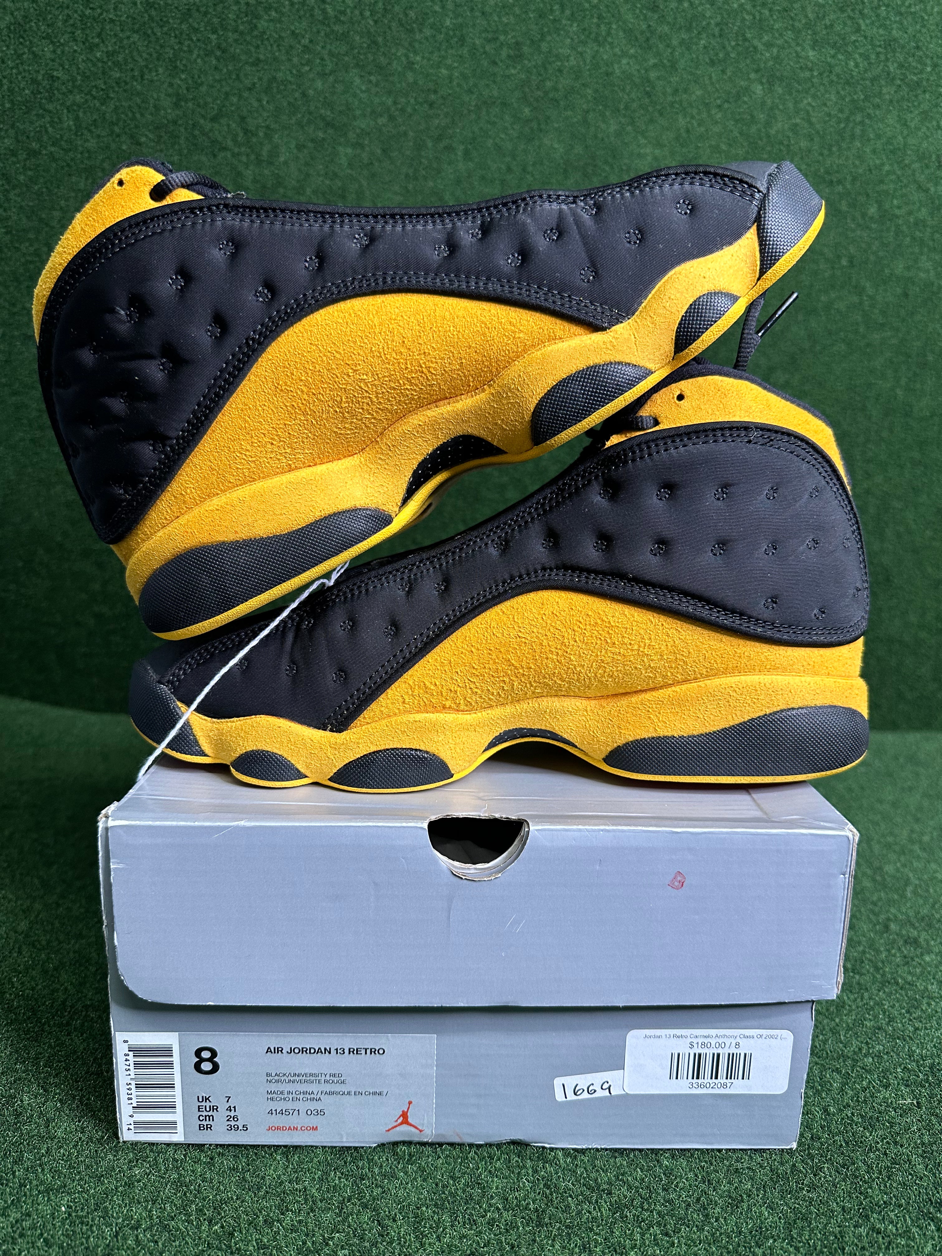 Jordan 13 Retro Carmelo Anthony Class Of 2002 (B-Grade) USED