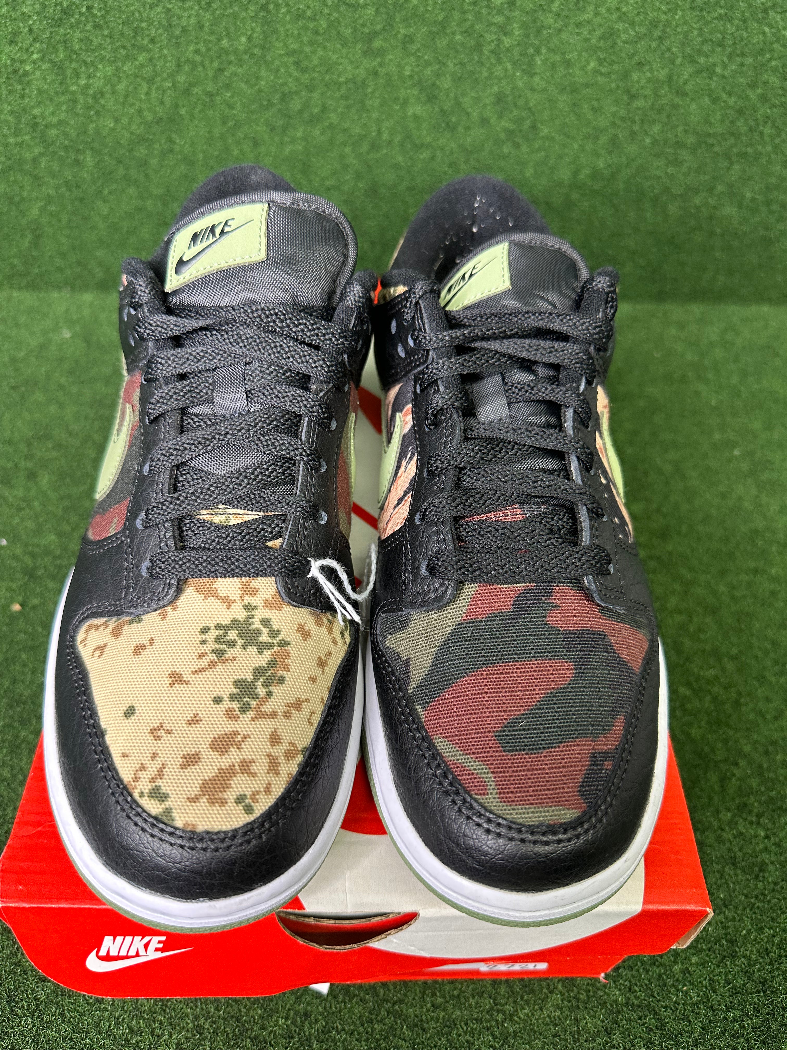 Nike Dunk Low Crazy Camo USED