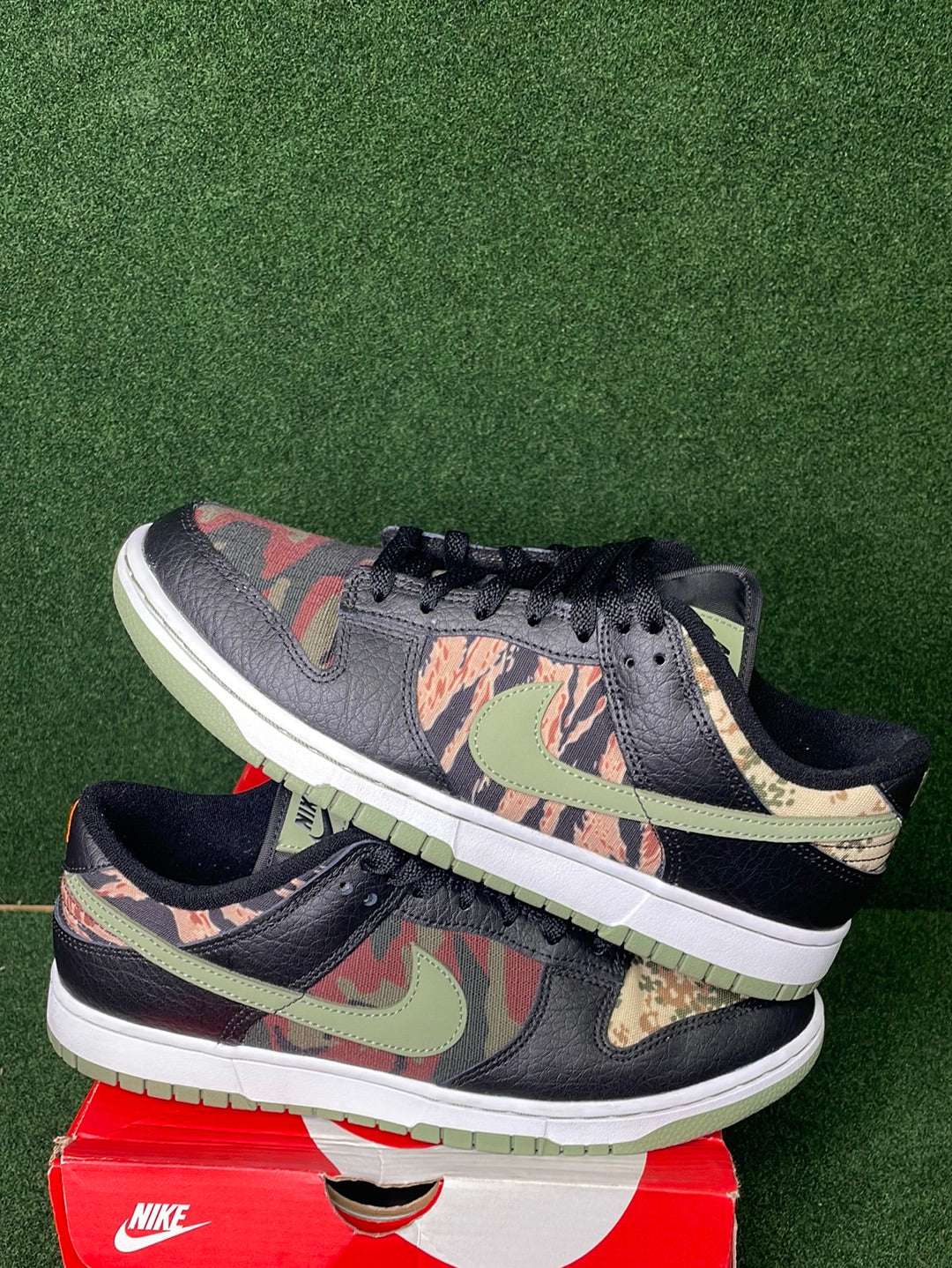 Nike Dunk Low Crazy Camo USED