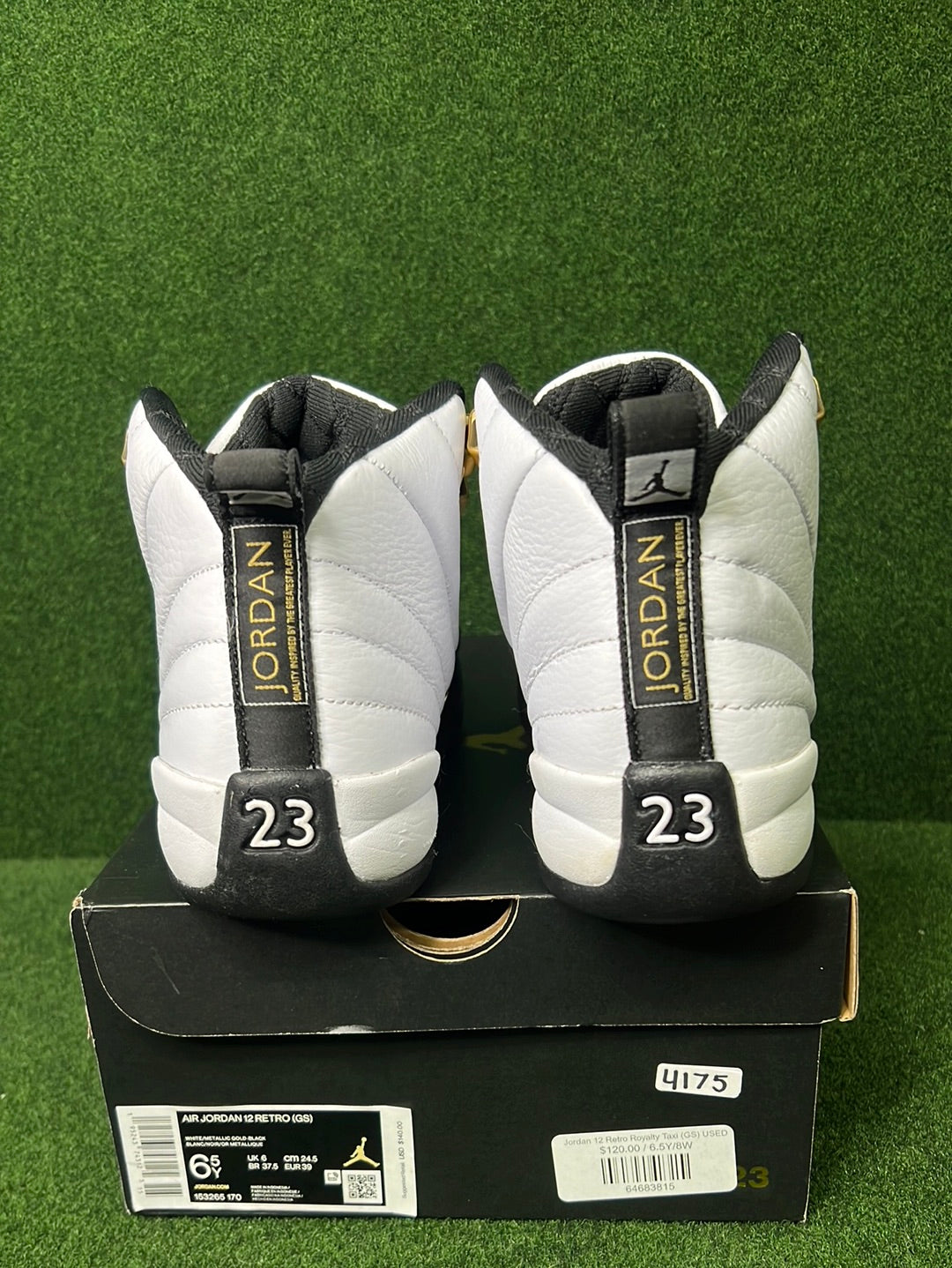 Jordan 12 Retro Royalty Taxi (GS) USED