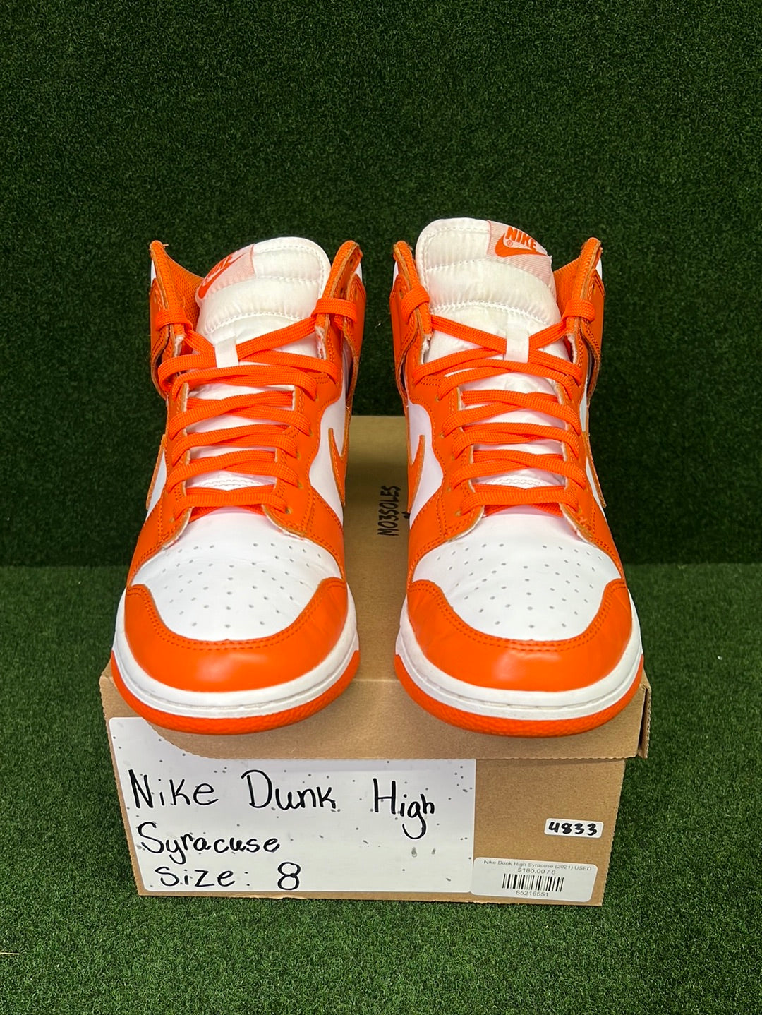 Nike Dunk High Syracuse (2021) USED